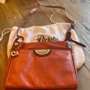 Rust-Colored Brighton Cross-Body Purse